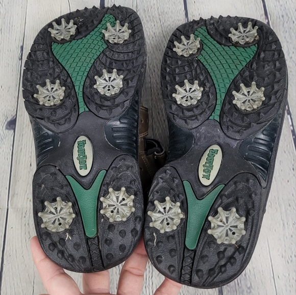 FOOTJOY | 45624 GreenJoys closed toe adjustable strap cleat sandal golf shoes - Picture 6 of 7